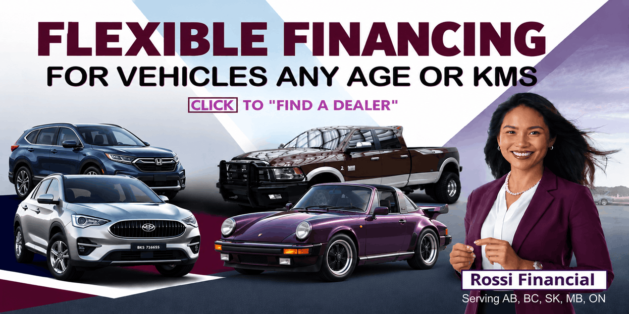 Financing for vehicles of any age in Canada